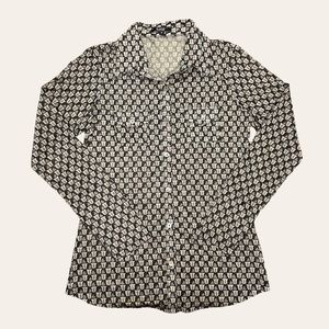 Vintage 70's button down blouse